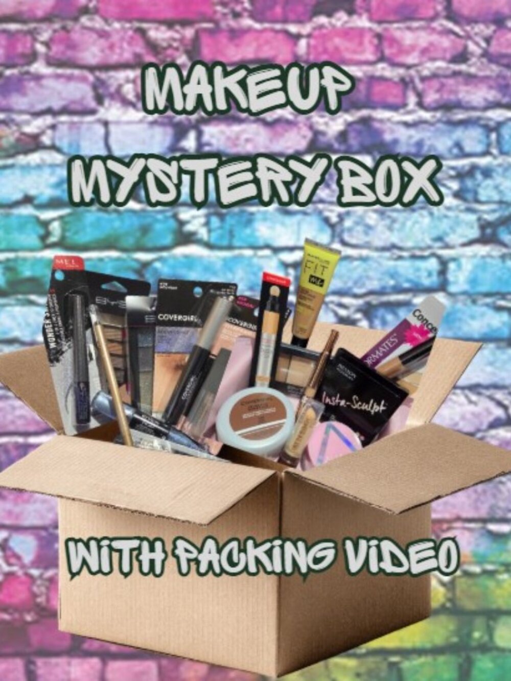 ✨Make up Mystery Box✨- With Packing video 📽️